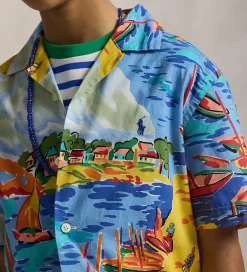 Skjorter|Konfirmationstøj|Polo Ralph Lauren Skjorte - Andy Camp - Multifarvet m. Strandpri