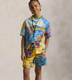 Skjorter|Konfirmationstøj|Polo Ralph Lauren Skjorte - Andy Camp - Multifarvet m. Strandpri