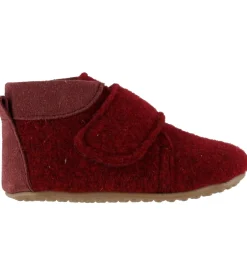 Uld|Pom Pom Hjemmesko - Uld - Bourdoux Melange