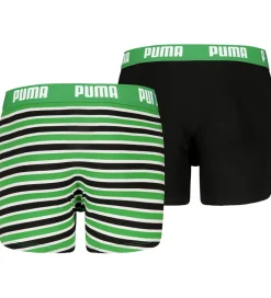 Undertøj|Puma Boxershorts - Everyday - 2-pak - Grøn/Sort