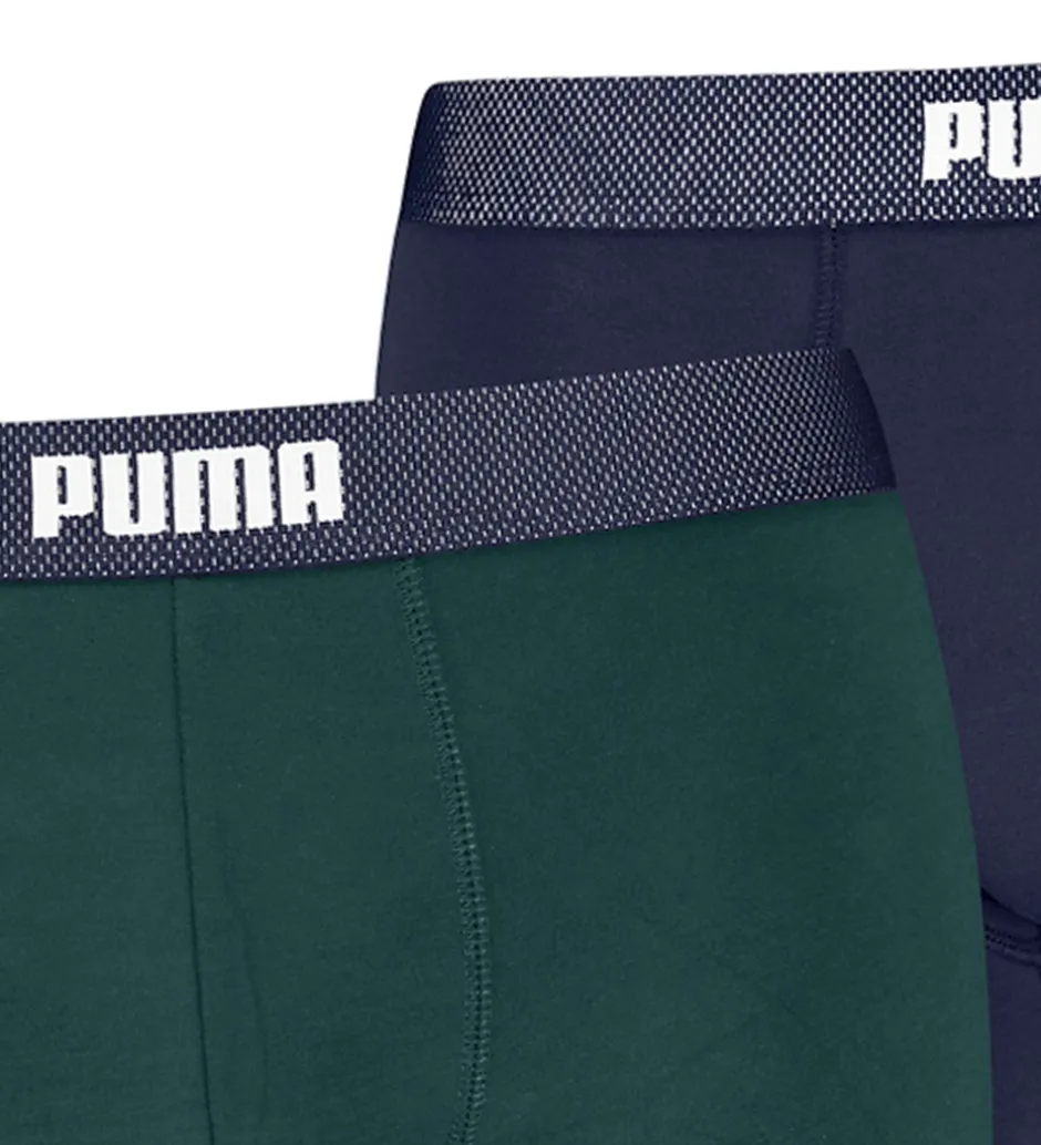 Undertøj|Puma Boxershorts - 2-pak - Grøn/Navy