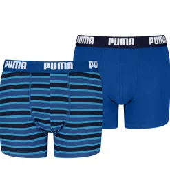 Undertøj|Puma Boxershorts - 2-pak - Navy/Blå