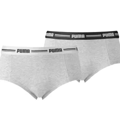 Undertøj|Puma Hipsters - 2-pak - Everyday - Women - Grå