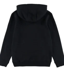 Hættetrøjer|Quiksilver Hættetrøje - Comp Logo - Sort