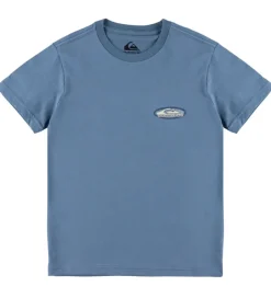 T-Shirts|Quiksilver T-shirt - Evo Border Lines - China Blue