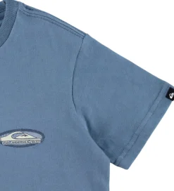 T-Shirts|Quiksilver T-shirt - Evo Border Lines - China Blue