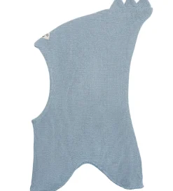 Elefanthuer|Racing Kids Elefanthue - 2-lags - Uld/Bomuld - Blå m. Takker