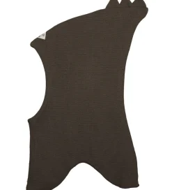 Elefanthuer|Racing Kids Elefanthue - 2-lags - Uld/Bomuld - Brun m. Takker