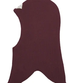 Elefanthuer|Racing Kids Elefanthue - Uld/Bomuld - 2-lags - Bordeaux