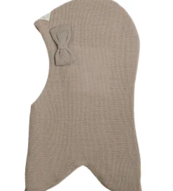 Elefanthuer|Racing Kids Elefanthue - Uld/Bomuld - 2-lags - Havre m. Sløjfe