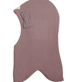 Elefanthuer|Racing Kids Elefanthue - Uld/Bomuld - 2-lags - Støvet Lilla m. S