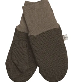 Handsker Og Luffer|Racing Kids Luffer - Uld/Polyester - Brun