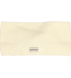 Pandebånd|Racing Kids Pandebånd - Creme m. Sløjfe