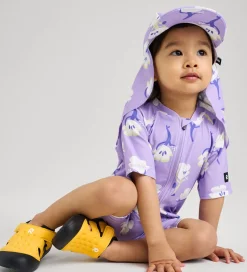 Badetøj|Reima Badeheldragt - Atlantti - UV50+ - Lilac Amethyst