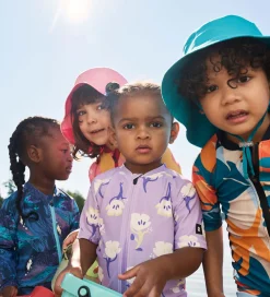 Badetøj|Reima Badeheldragt - Atlantti - UV50+ - Lilac Amethyst