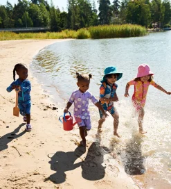 Badetøj|Reima Badeheldragt - Atlantti - UV50+ - Lilac Amethyst