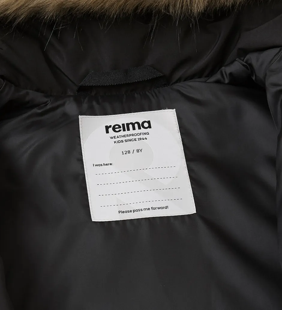 Overgangsjakker|Dunjakker Og Dynejakker|Reima Dynefrakke - Luvia - Sort