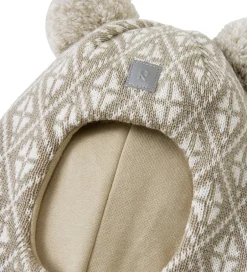 Elefanthuer|Reima Elefanthue - Uld/Bomuld - Kuuraan - 2-Lags - Earthy Beige