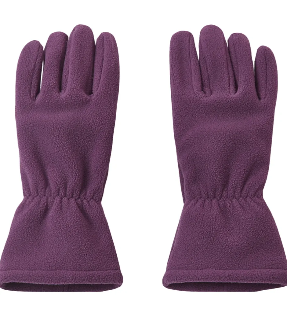 Handsker Og Luffer|Reima Handsker - Fleece - Varmin - Deep Purple