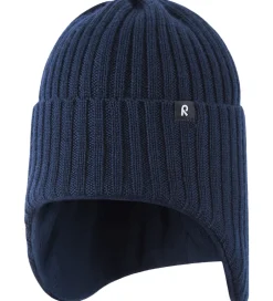 Huer Og Hatte|Reima Hue - Uld/Polyester - Rib/Strik - Mystinen - Navy