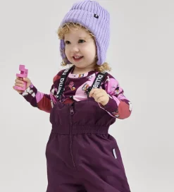 Huer Og Hatte|Reima Hue - Uld/Polyester - Rib/Strik - Mystinen - Blooming Lila