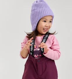 Huer Og Hatte|Reima Hue - Uld/Polyester - Rib/Strik - Mystinen - Blooming Lila