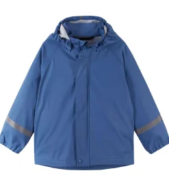 Regntøj|Reima Regntøj m. Seler - Tihku - PU - Denim Blue