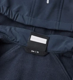 Softshell|Reima Softshelldragt m. Fleecefor - Mjosa - Navy