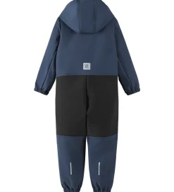 Softshell|Reima Softshelldragt m. Fleece - Nurmes - Blå