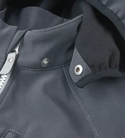 Softshell|Reima Softshelljakke m. Fleece - Vantti - Grå