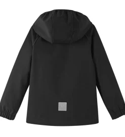 Softshell|Reima Softshelljakke m. Fleecefor - Vantti - Sort