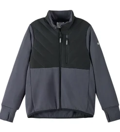 Softshell|Reima Softshelljakke m. Termo - Vaihtari - Grå/Sort