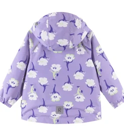 Sommerjakker|Reima Sommerjakke - Hete - Lilic Amethyst m. Blomster