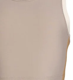 Toppe|Rethinkit Sportstop - Cropped - Thilde - Mocha