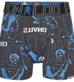 Basis|Undertøj|JBS Ronaldo Boxershorts - Noos - 2-pak - Sort/Grå m. Blå
