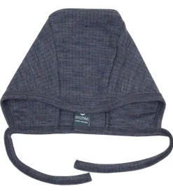 Babyhjelme|Smallstuff Babyhjelm - Uld - Denim Melange