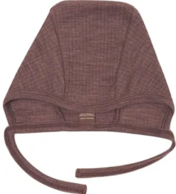 Babyhjelme|Smallstuff Babyhjelm - Uld - Rose Brown