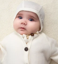 Babyhjelme|Smallstuff Babyhjelm - Uld - Off White