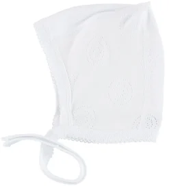 Babyhjelme|Smallstuff hjelm - Hvid m. Hulmønster