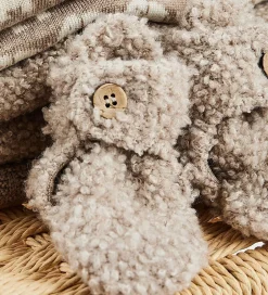 Uld|Smallstuff Hjemmesko - Uld - Natur Melange