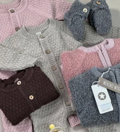 Uld|Smallstuff Hjemmesko - Uld - Grey Melange