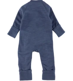 Køredragter|Smallstuff Køredragt m. Lynlåse - Uld - Demin Melange