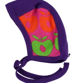 Babyhjelme|Småfolk Babyhjelm - Lilla/Pink m. Multiæbler