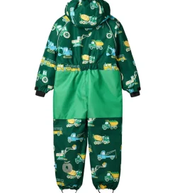 Flyverdragter|Småfolk Flyverdragt - Evergreen m. Køretøjer