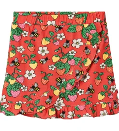 Nederdele|Småfolk Nederdel - Pink Punch m. Jordbær