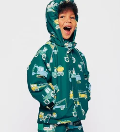 Vinterjakker|Småfolk Vinterjakke - Evergreen m. Køretøj