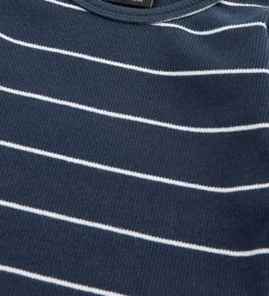 Bluser|Basis|Sofie Schnoor Bluse - Rib - Dark Blue