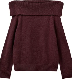 Bluser|Sofie Schnoor Bluse - Strik - Sawasy - Plum