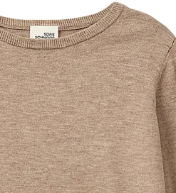 Bluser|Uld|Sofie Schnoor Bluse - Uld - Strik - Vivosy - Deer Melange