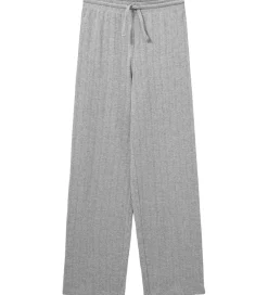 Bukser Og Jeans|Basis|Sofie Schnoor Bukser - LovaSY - Gråmeleret m. Hulmønster